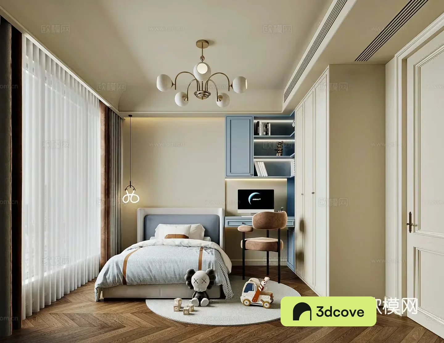 American children’s room