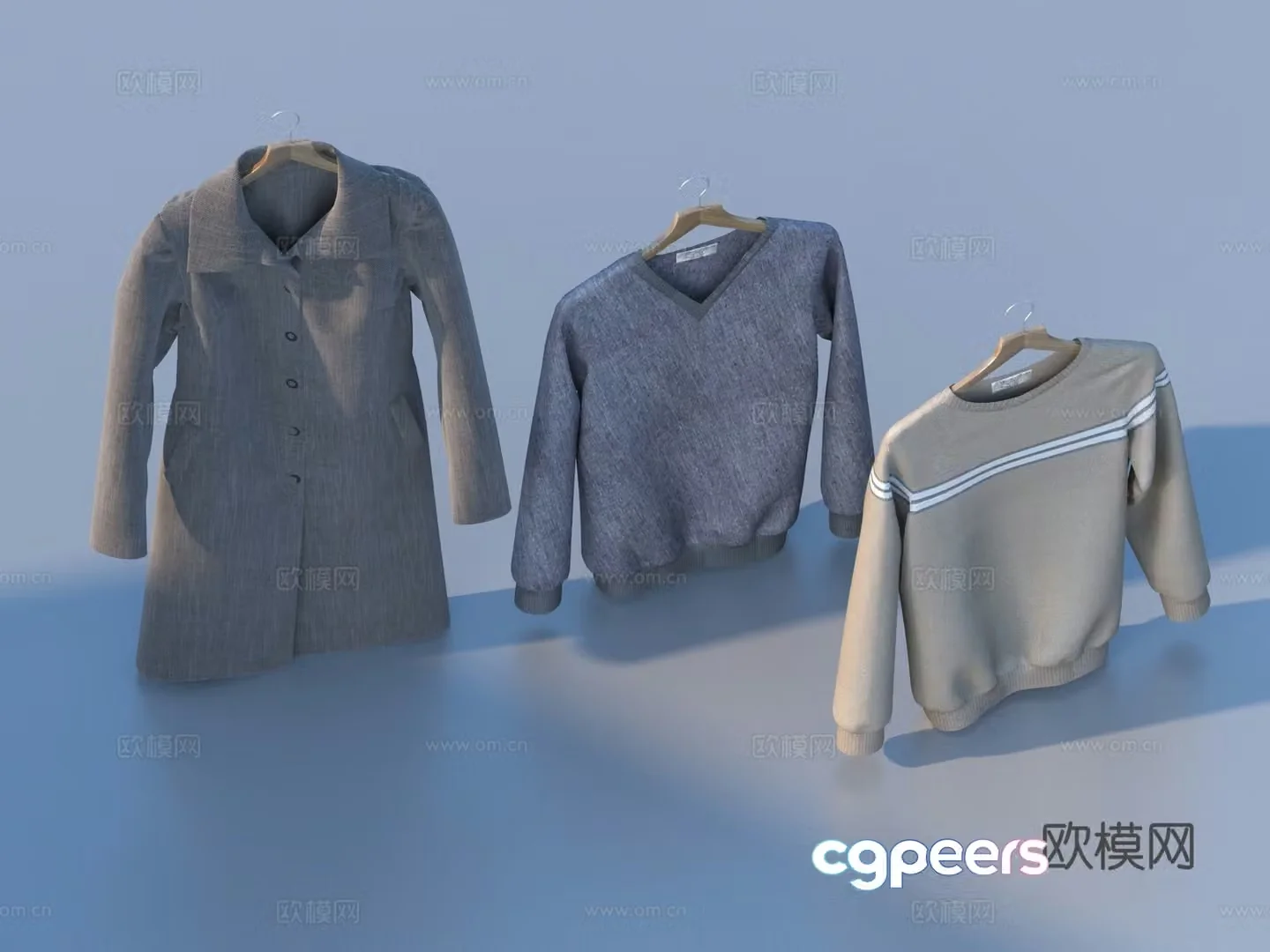Clothing Clothing Hanger 3d Model