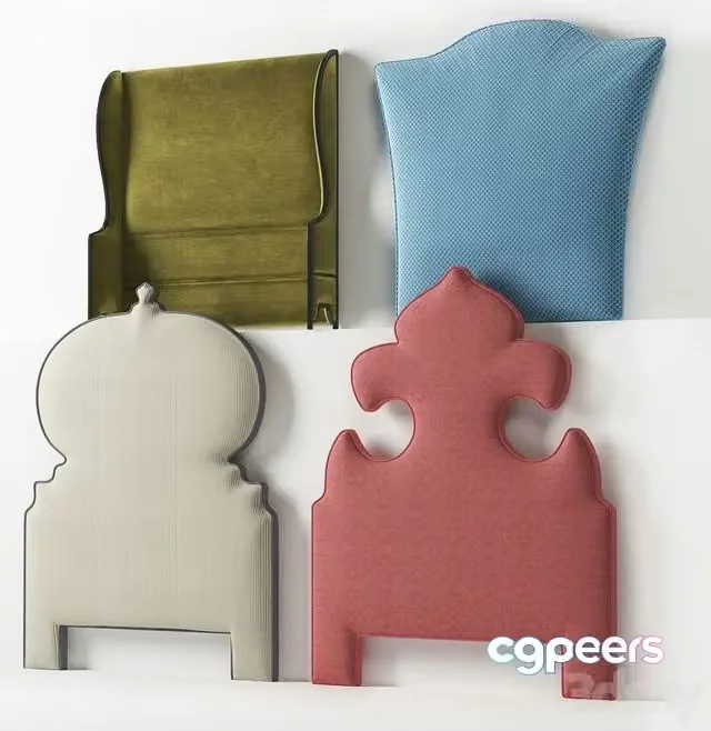 3ds Max Free – Headboard for krovati6