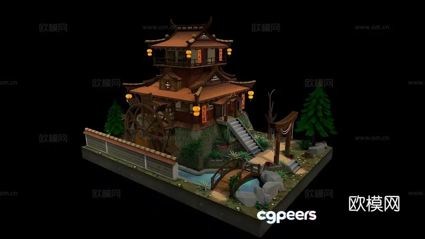 Ancient 3D model