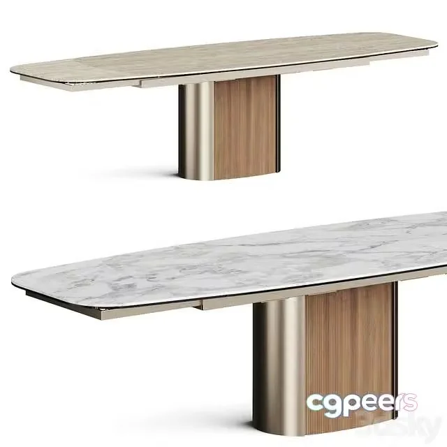 3ds Max Free – Calligaris Yoroi Dining Table