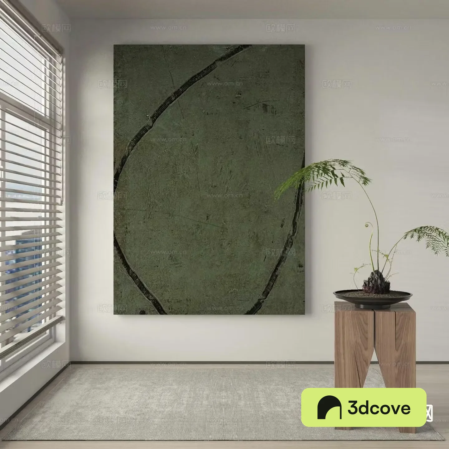 Modern decorative painting texture painting abstract painting