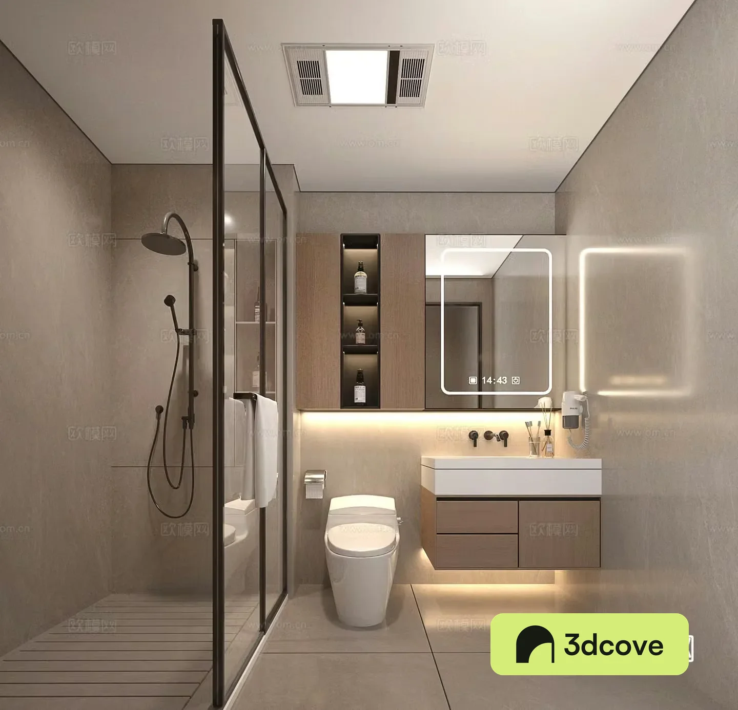 Bathroom 3d model