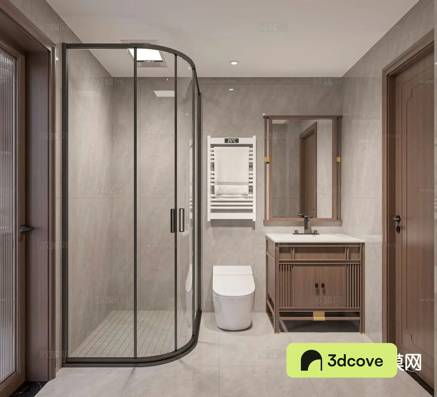 New Chinese style bathroom