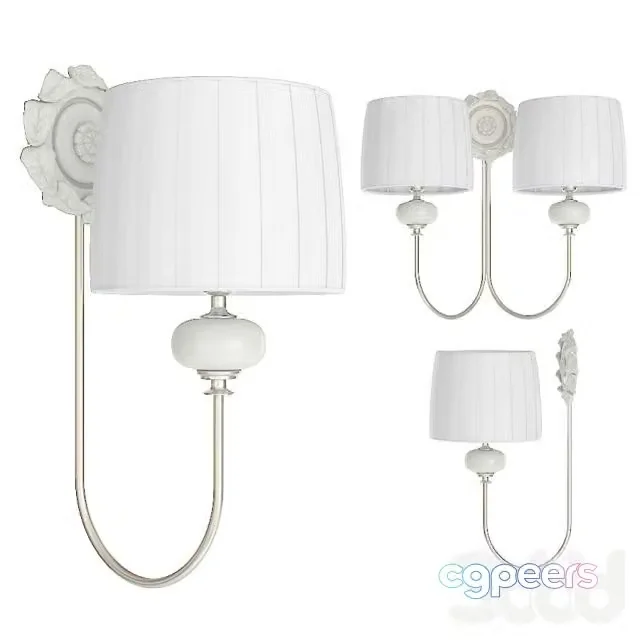 3ds Max Free – Sconce Le Porcellane Frutti