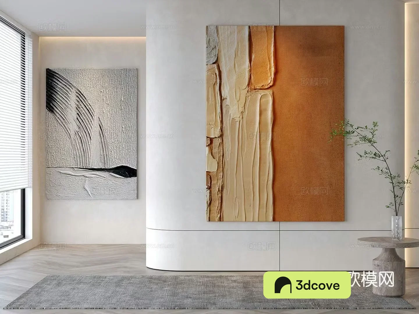 Modern decorative painting Abstract painting Texture painting