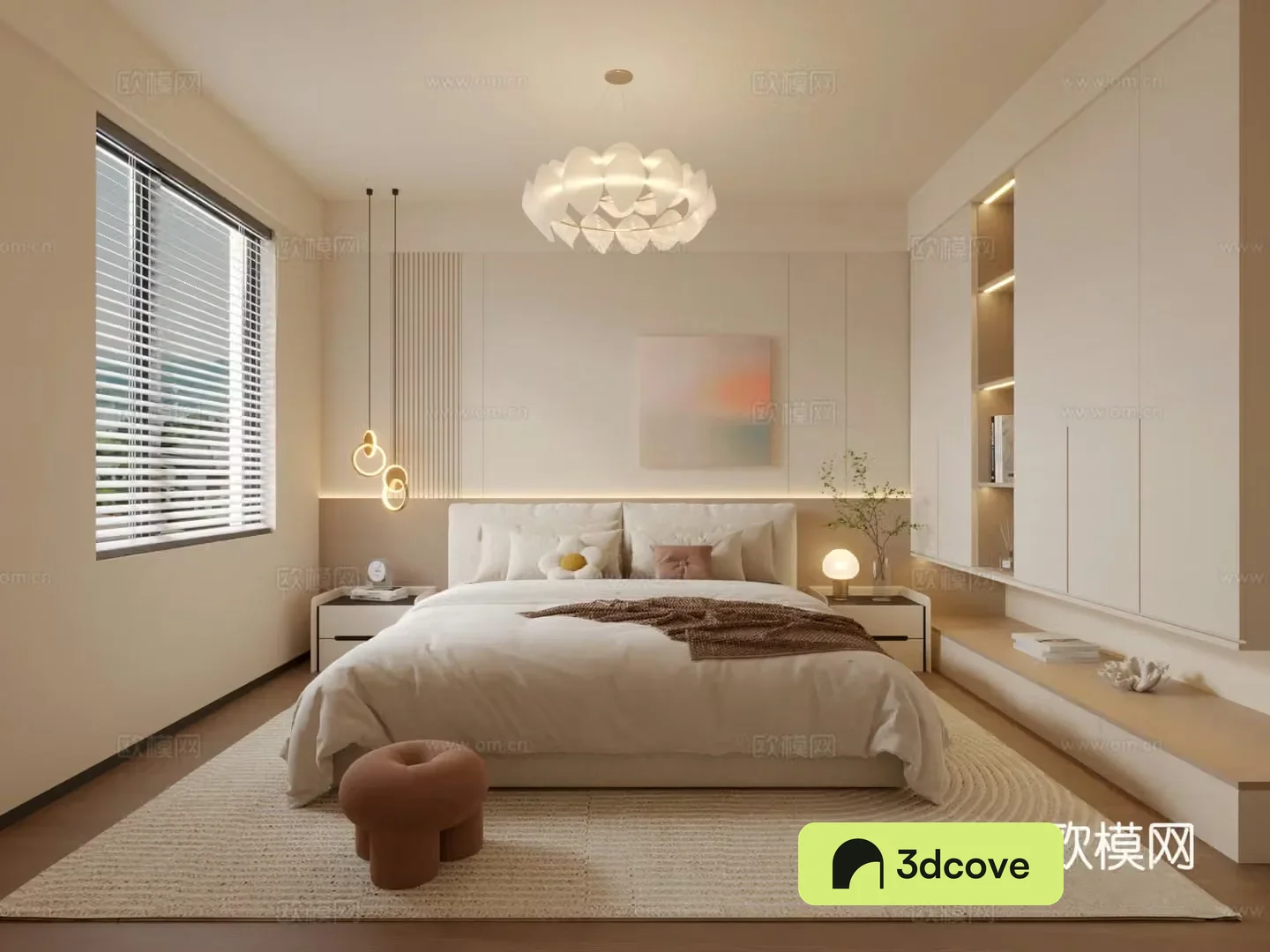 Creamy Bedroom Master Bedroom