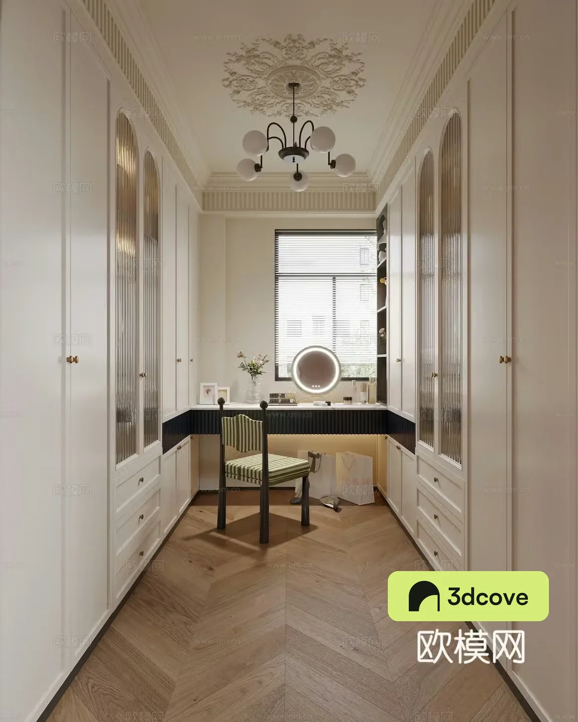 French cloakroom