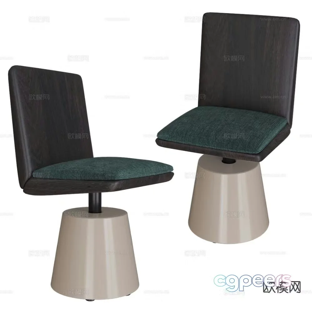 BAXTER lounge chair 3d model
