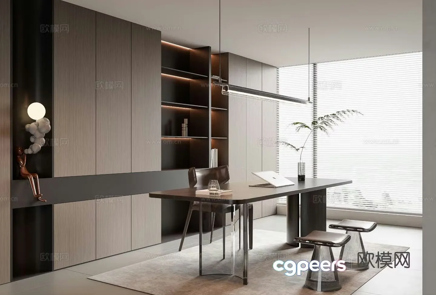 Italian study 3D model