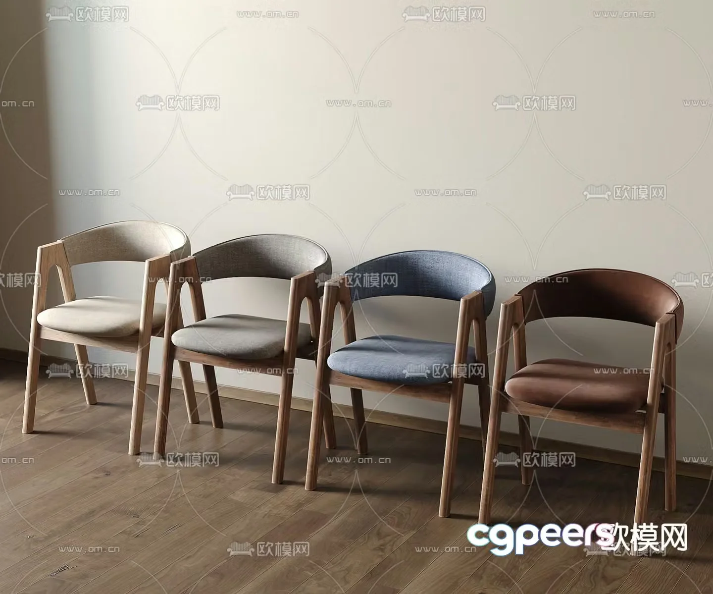 Medieval style chair dining chair armchair 3d model