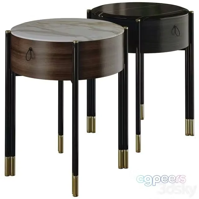 3ds Max Free – bayus tondo night table by porada