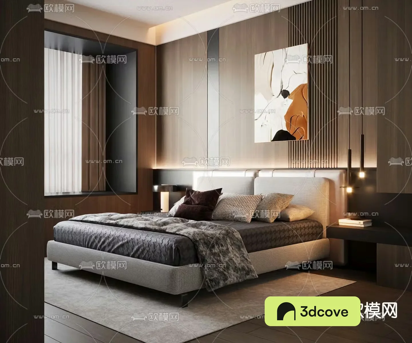 Italian double bed