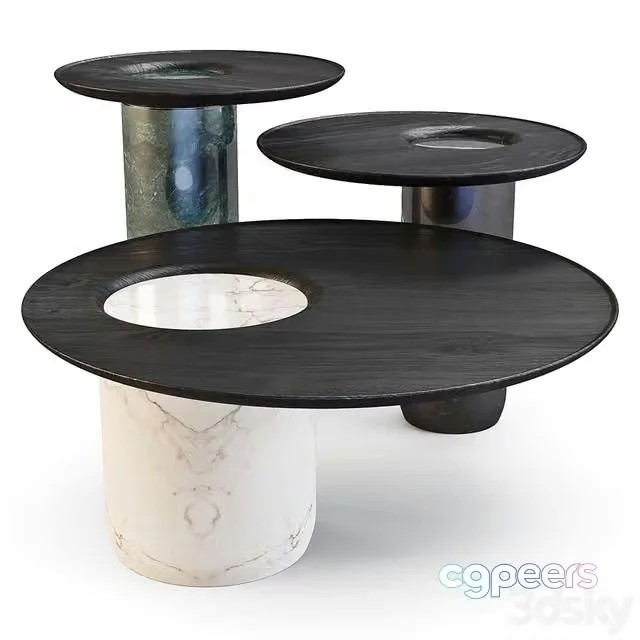3ds Max Free – WeWood Lago – Coffee Tables