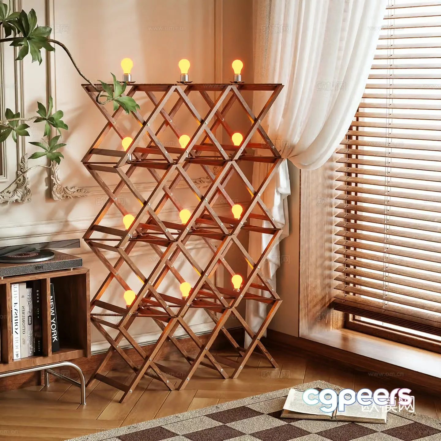 Floor lamp 3d model