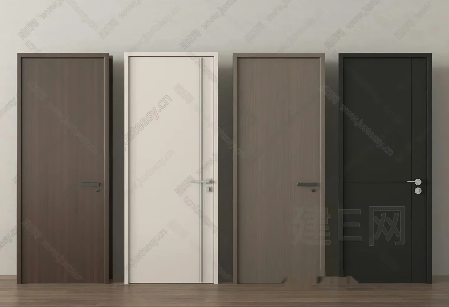 Modern Door Designs 3D Model – 15720 – VRAY Render