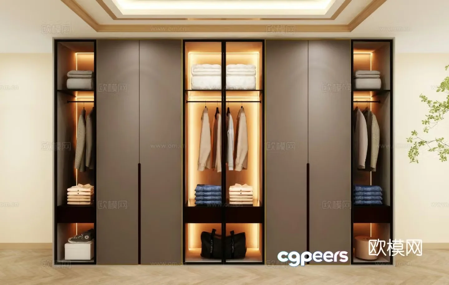 Wardrobe design Wardrobe renderings Wardrobe wardrobe design Wardrobe cabinet 3d model