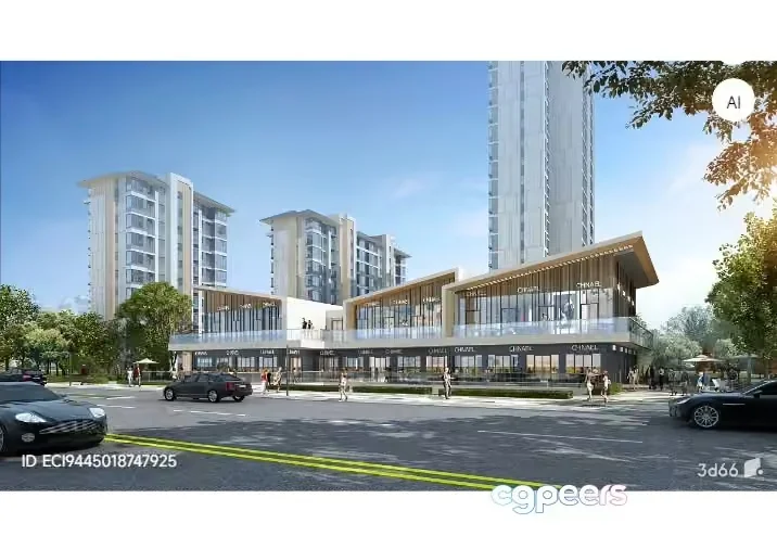 Modern Cityscape 3D Model – 12047 – VRAY Render