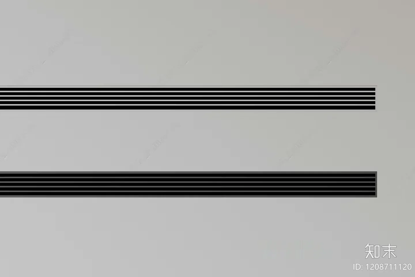 A Grey Background With Black Horizontal Lines 3D Model – 19459 – VRAY Render