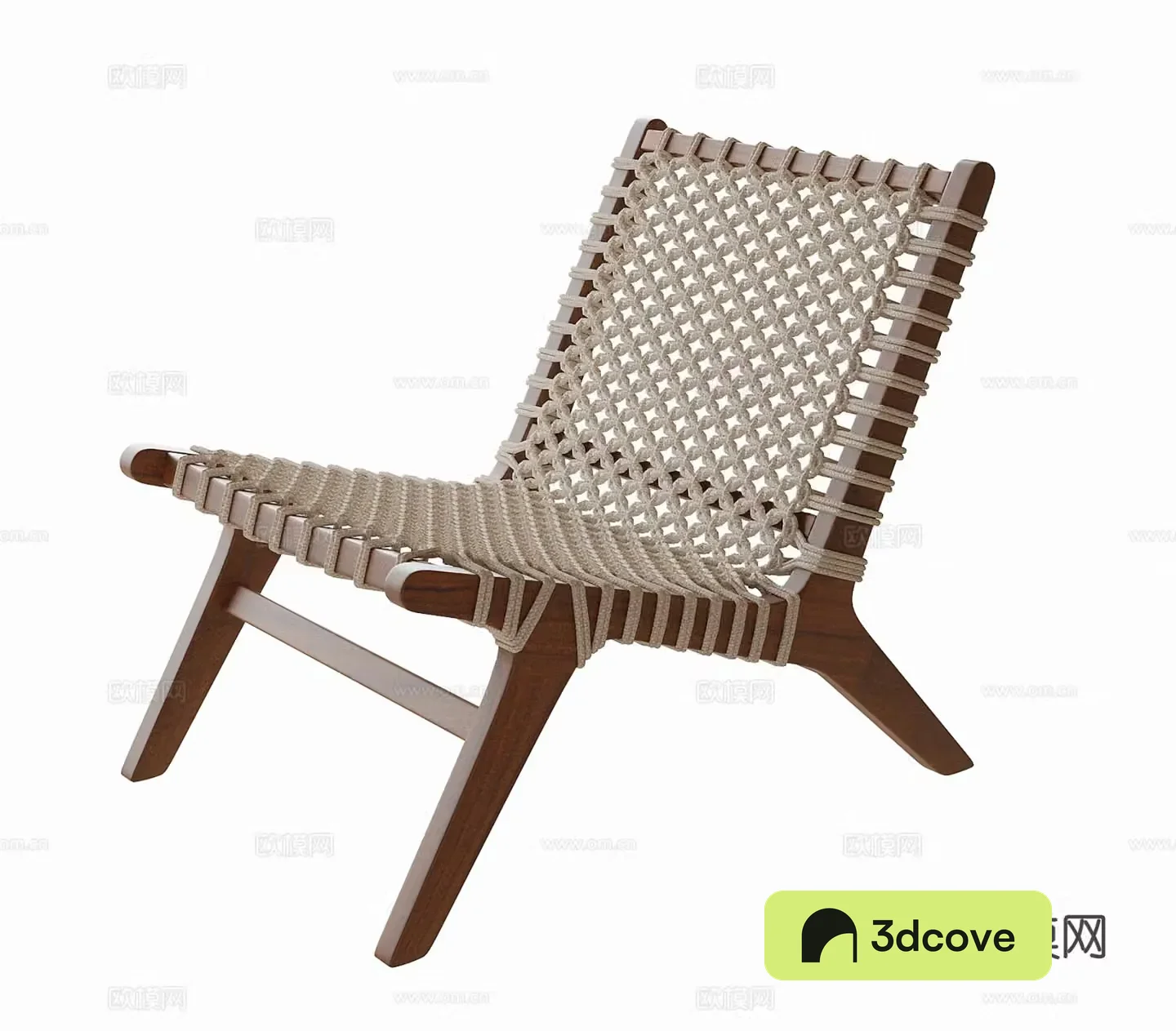 Wabi-sabi chair rattan leisure chair
