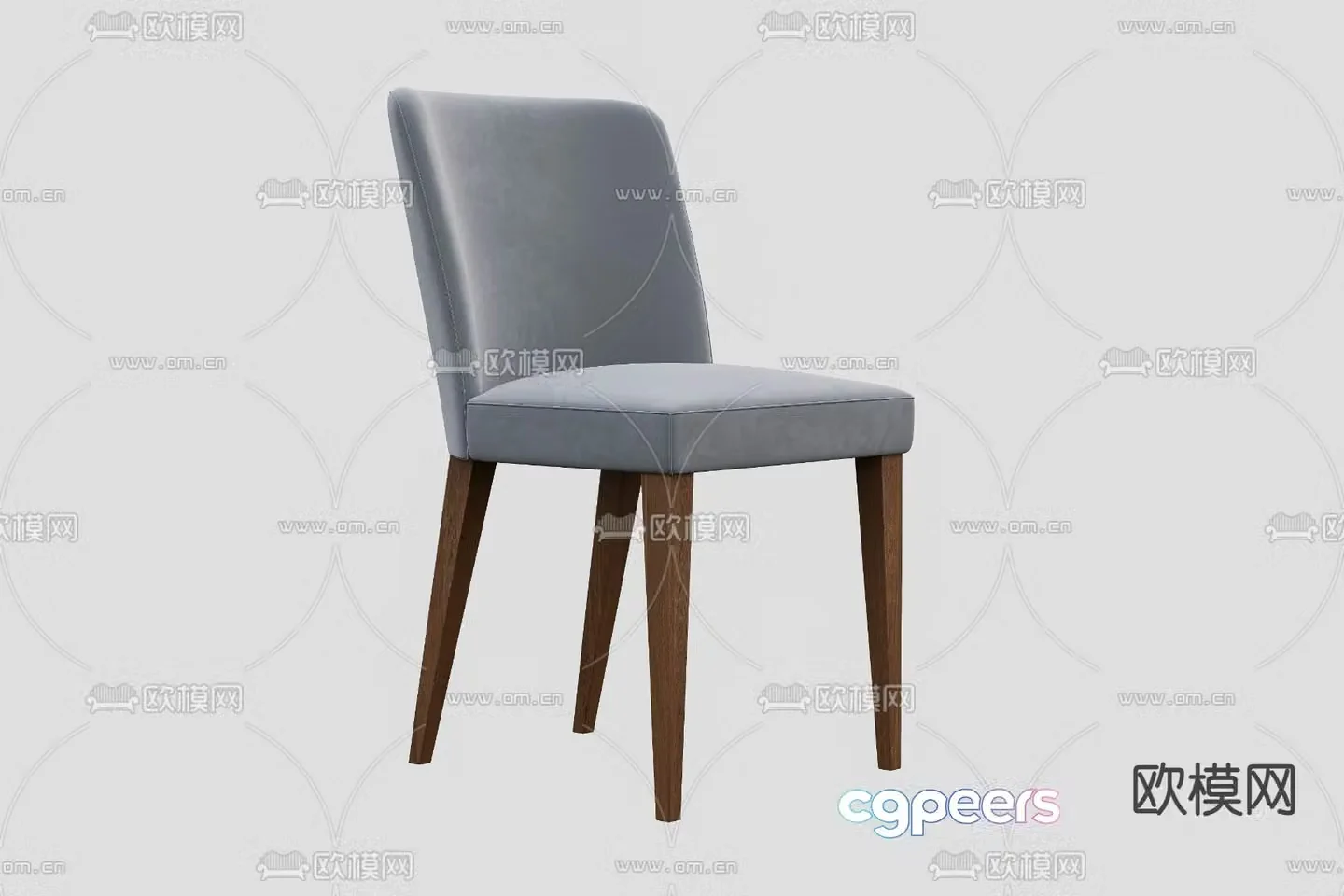 Single chair leisure chair 3d model