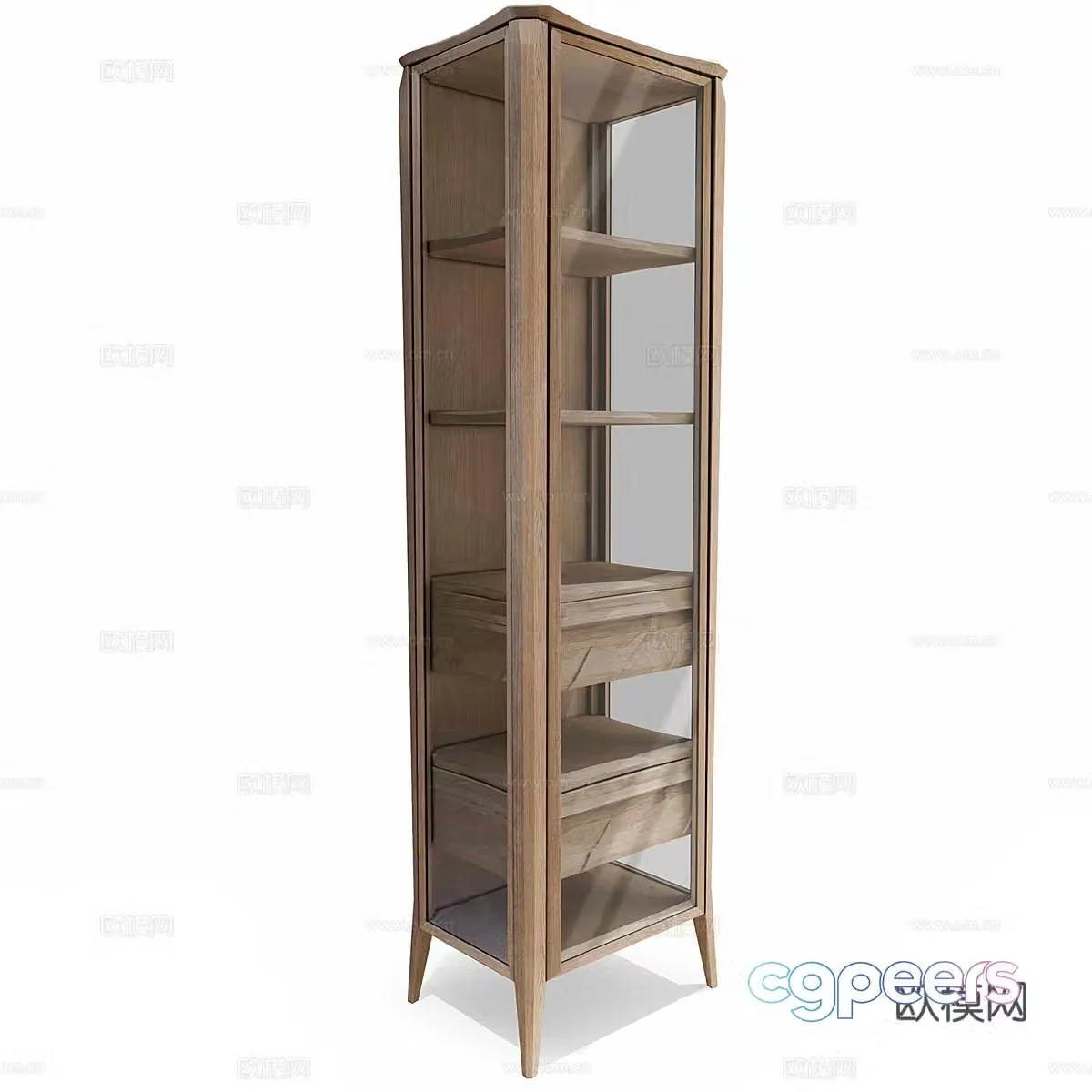 Nordic simple wine cabinet wine cabinet simple wine cabinet decorative wine cabinet 3D model