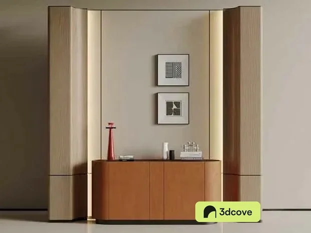 A Modern Wooden Cabinet