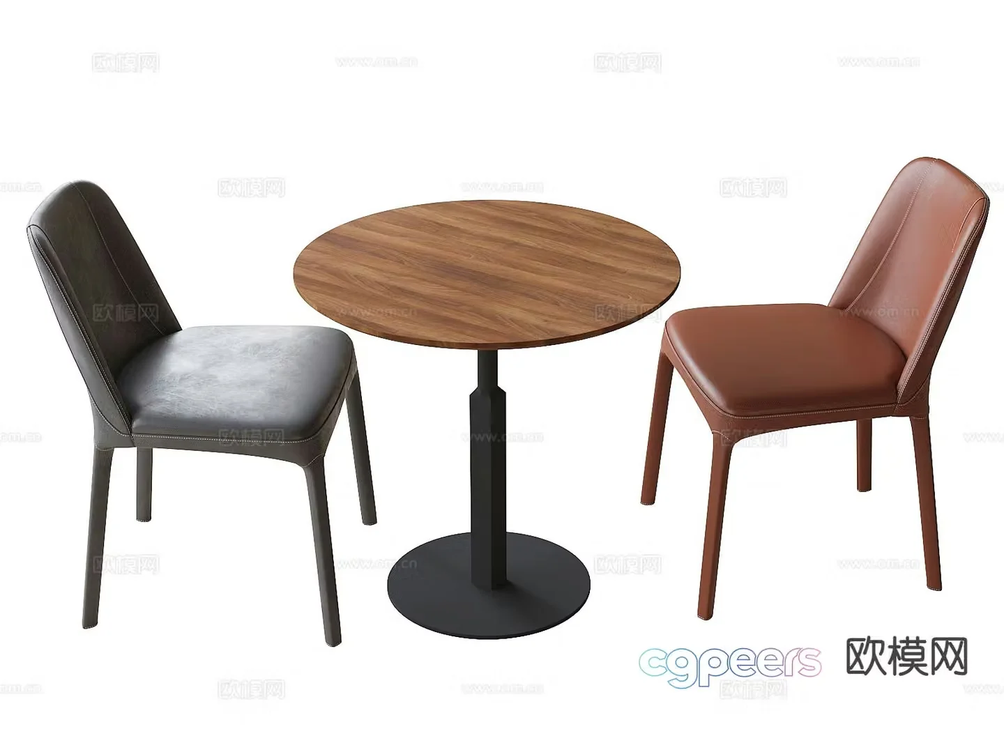 Leisure tables and chairs Negotiation tables and chairs 3d model