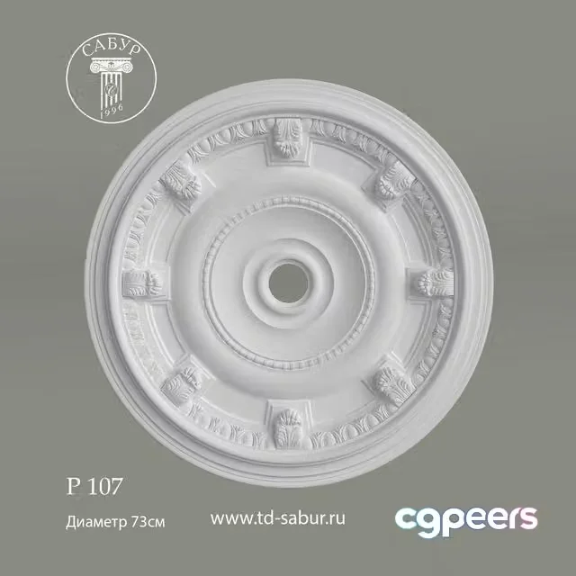 3ds Max Free – TD Sabur ceiling socket R107