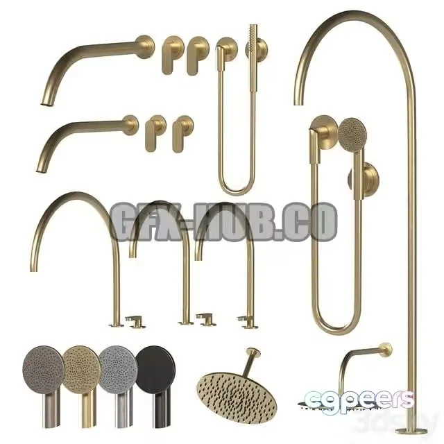 3ds Max Free – byCOCOON JP faucets set