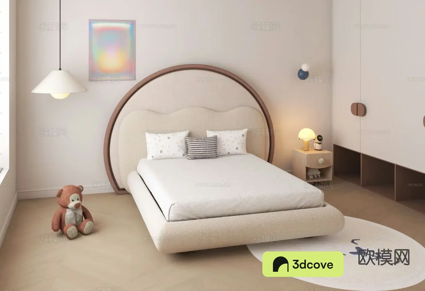 Modern children’s bed child’s bed