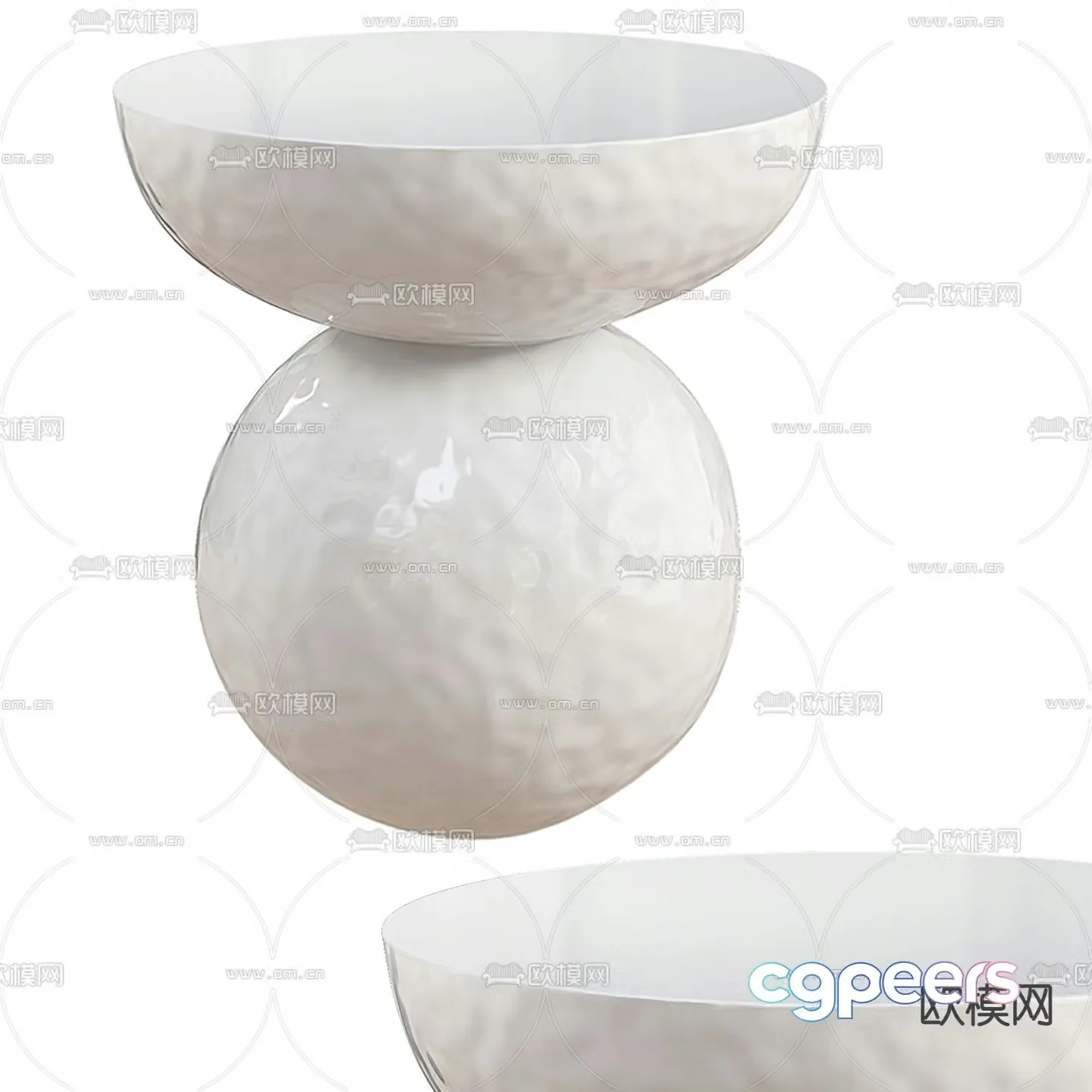 MISSANA round coffee table 3d model