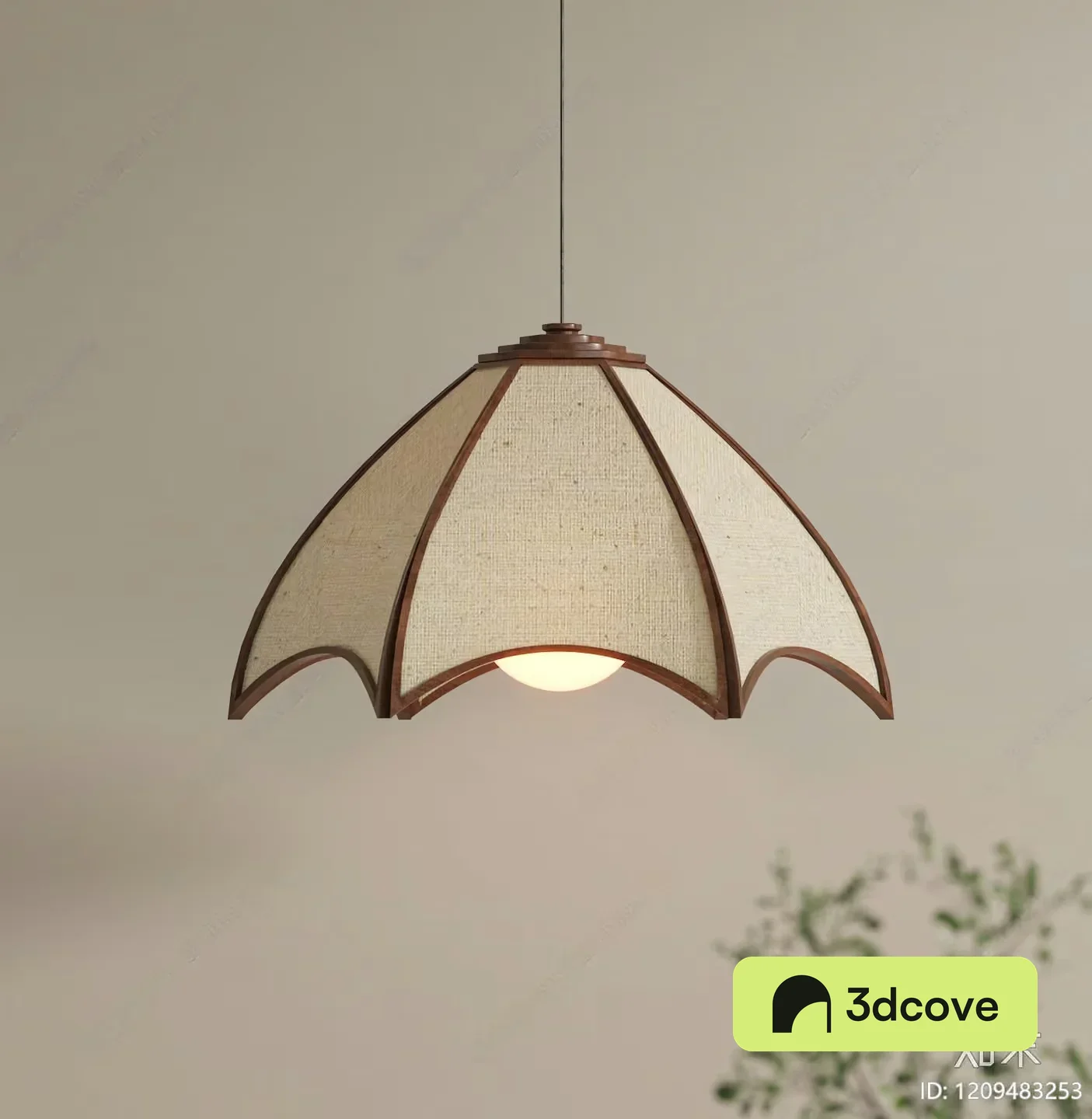 A Light Fixture With A Unique Design