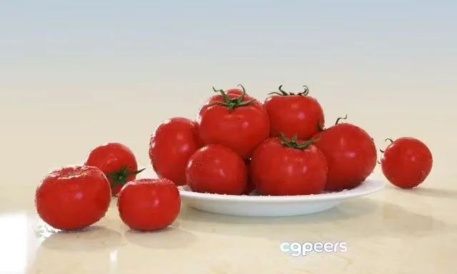 3ds Max Free – Tomatoes