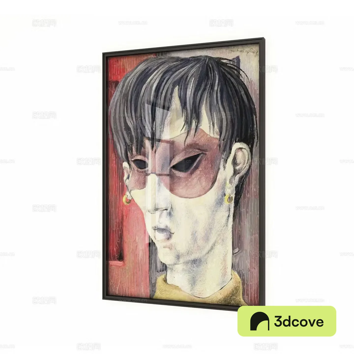 Wabisa medieval abstract hanging paintings Art abstract hanging paintings Beasty hanging paintings Retro hanging paintings