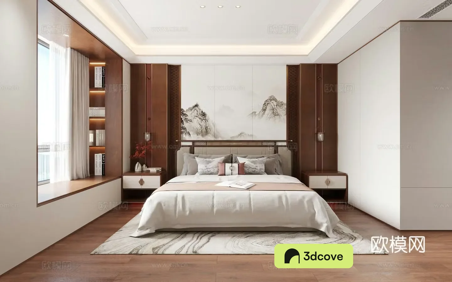 New Chinese bedroom