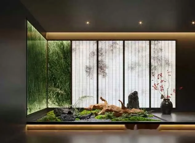 Modern Japanese Garden 3D Model – 3617 – CORONA Render