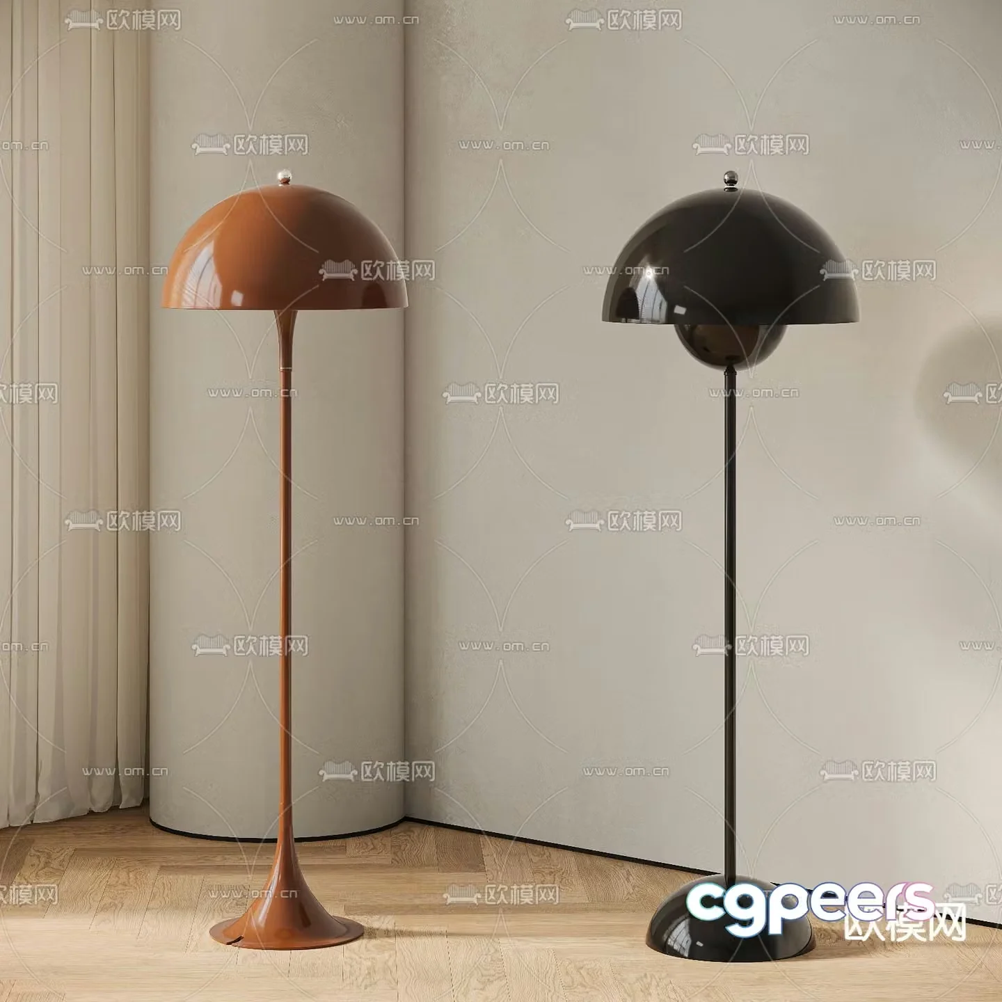 Floor lamp 3d model