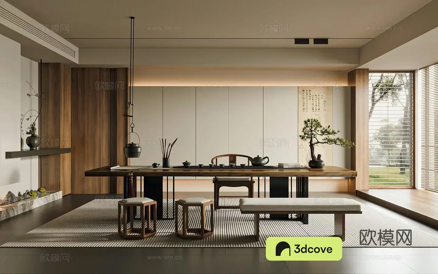 New Chinese tea room