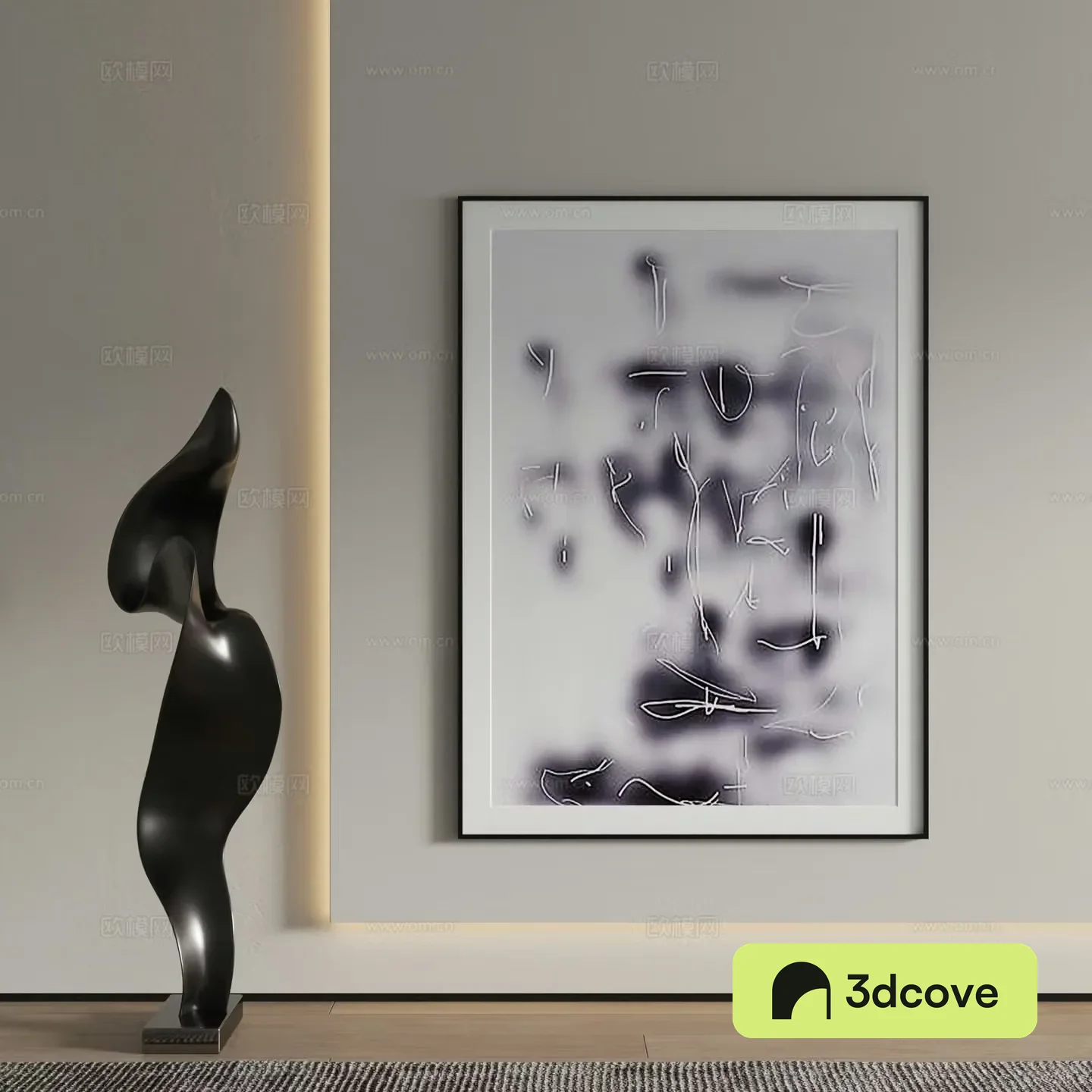 Modern decorative painting art painting hanging painting
