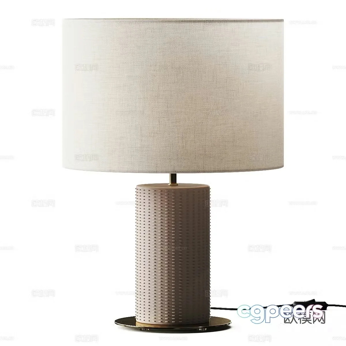 Paper table lamp Decorative table lamp Bedside chandelier Sofa table lamp Study table lamp Modeling table lamp 3D model