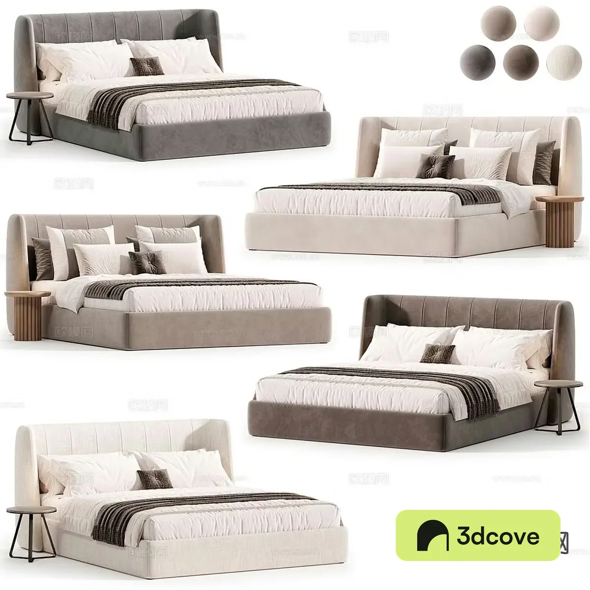 Bonaldo double bed