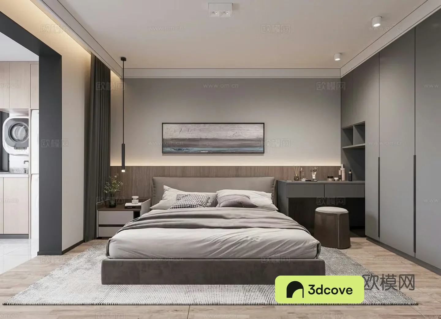 Modern bedroom