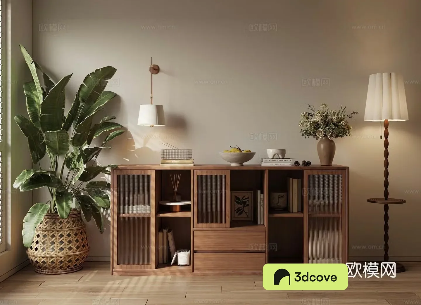 Medieval style low cabinet chest of drawers decorative cabinet