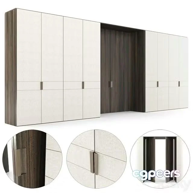 3ds Max Free – Poliform Pivot Door System and wardrobe 01