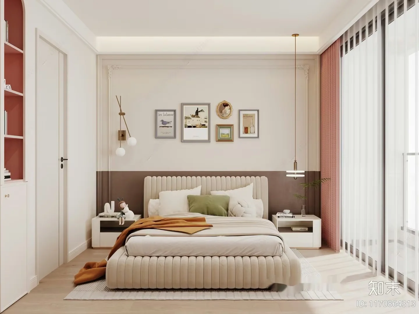 Cozy Bedroom 3D Model – 21648 – CORONA Render