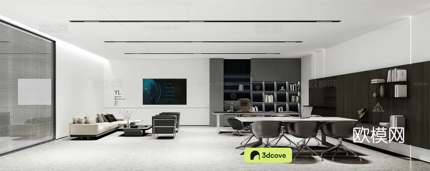 Modern manager office
