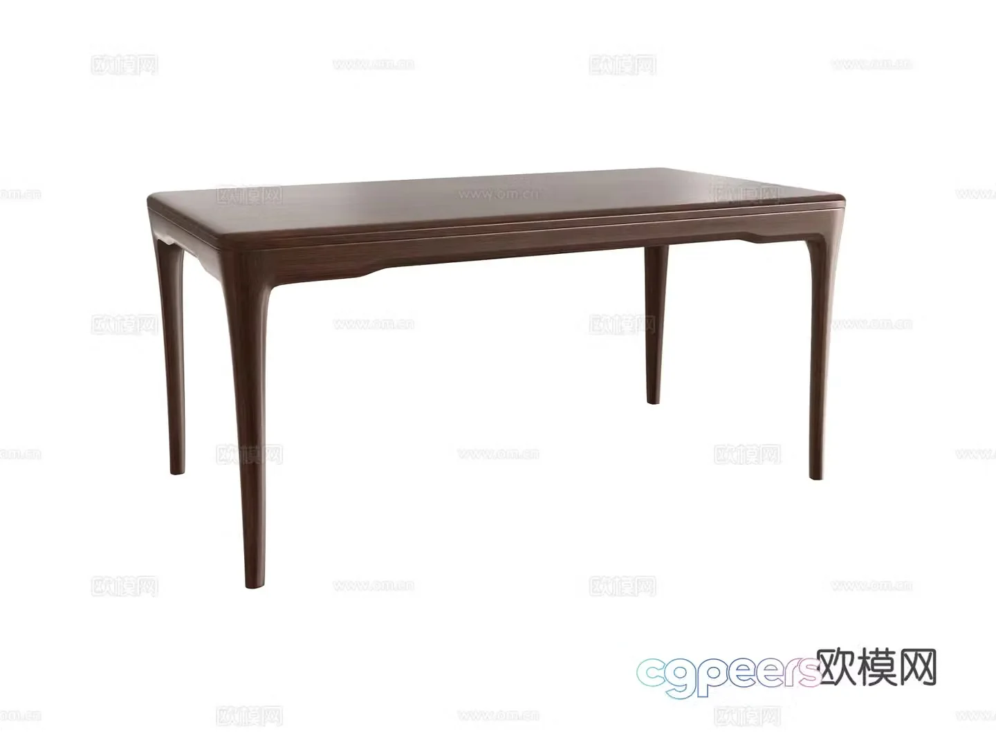 New Chinese dining table 3d model
