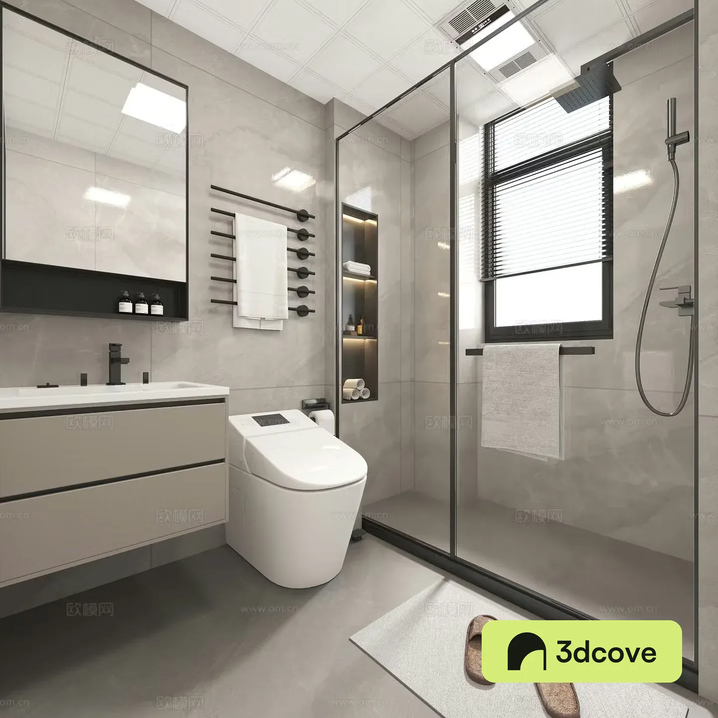 Modern bathroom