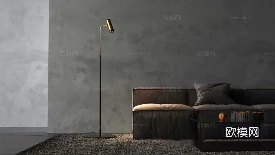 Modern Living Room 3D Model – 2154 – VRAY Render